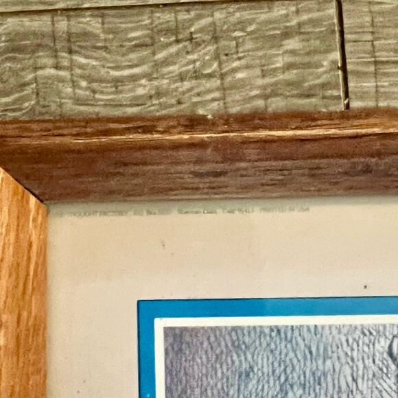 Vintage Gary Patterson Print “Golf Lover” Frame Picture 8x10 1980 - Picture 3 of 4